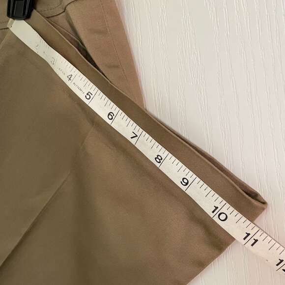 Quintessential Tan Suit with jacket and pants, Kasper Size 12 - Picture 15 of 15